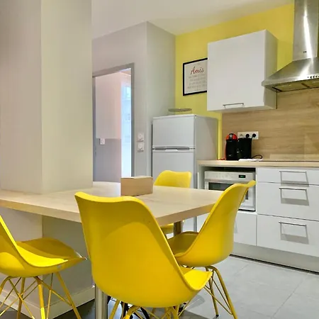 Apartment #d6 Hello Sunshine T3 Sleeps 6 Caserne De Bonne Grenoble