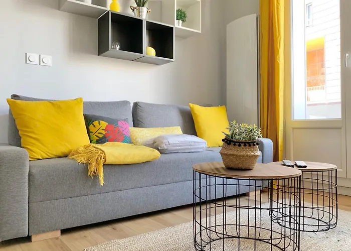 公寓 #d6 Hello Sunshine T3 Sleeps 6 Caserne De Bonne 格勒诺布尔